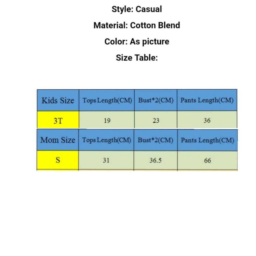 Mom and daughter matching /yoga workout set - Picture 5 of 8